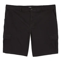 Short cargo en twill George Plus pour hommes Tailles 3XL-5XL