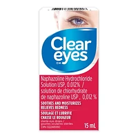 Clear Eyes Eye Drops, 15 mL