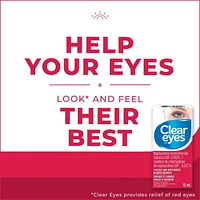 Clear Eyes Eye Drops, 15 mL