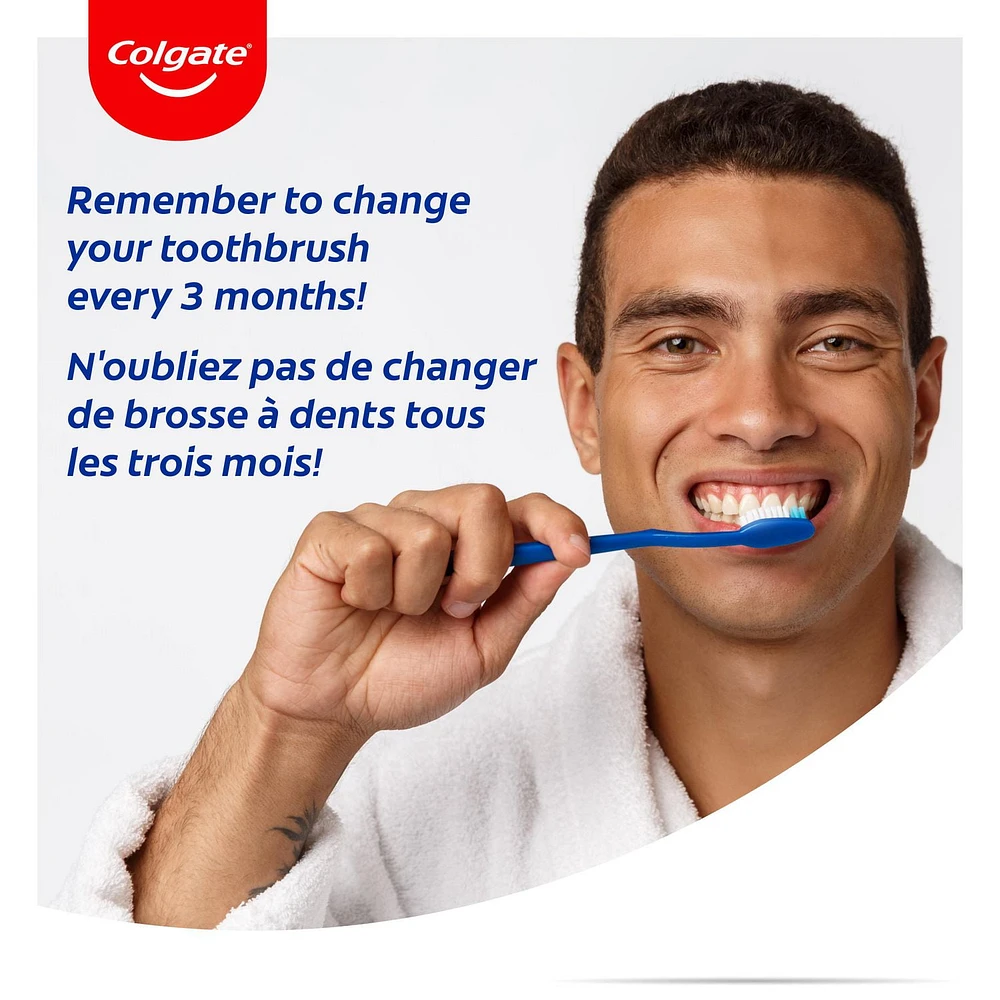 Brosse à dents moyenne Colgate Extra Clean - 6 pack 6 Pack