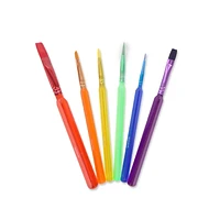 Colourful Brush Set, 6 pieces