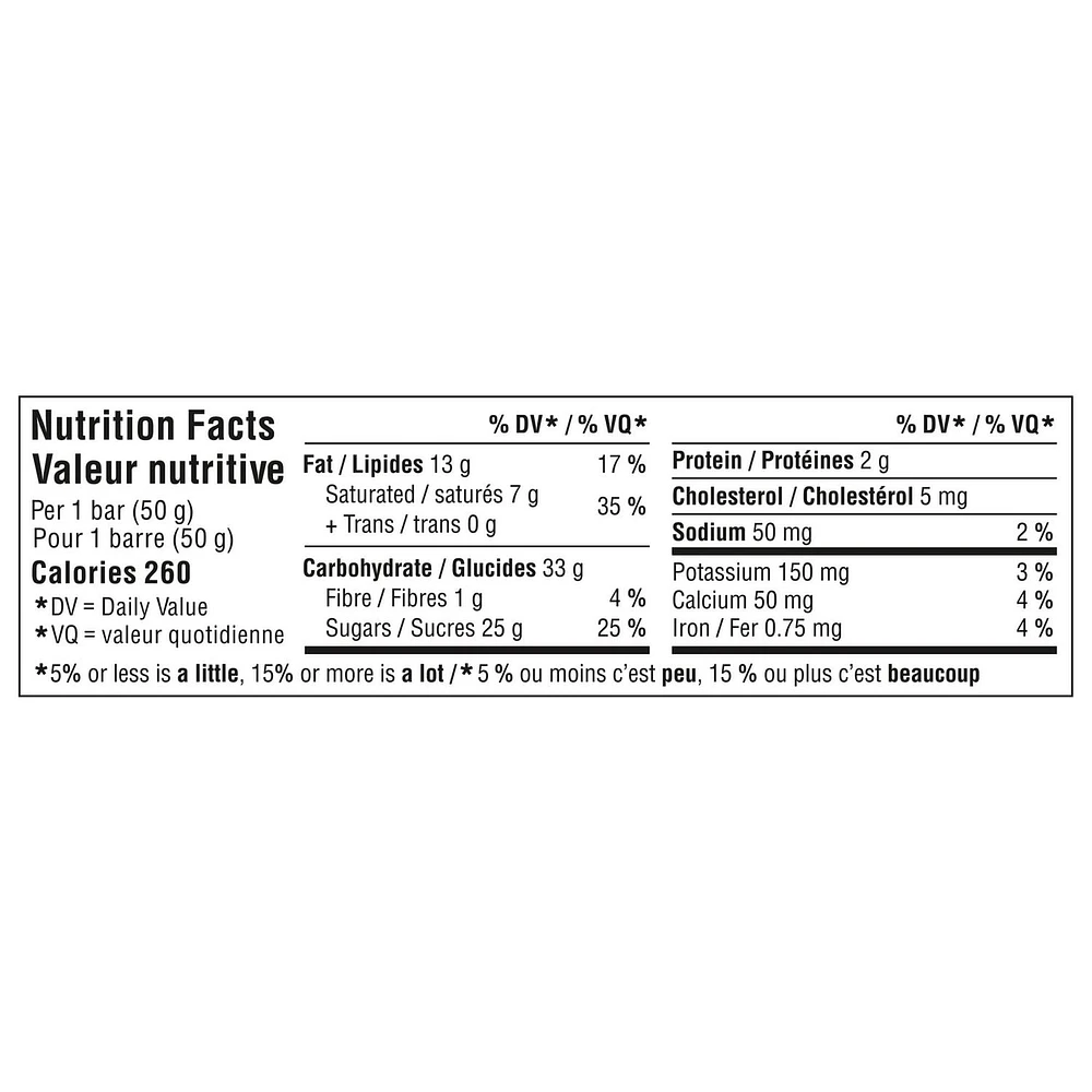 NESTLÉ COFFEE CRISP Vanilla Iced Cappuccino Wafer Bar (50 g)