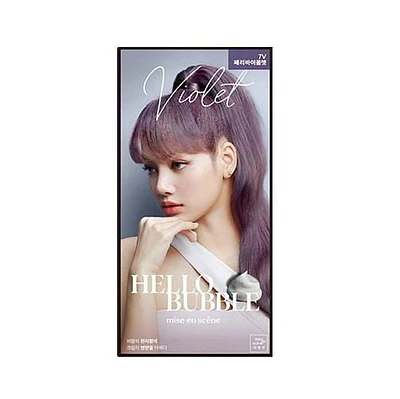 Mise-en-scène Hello Bubble Hair Dye (7V-Peri Violet), Hello Bubble Hair Dye (7V-Peri Violet)