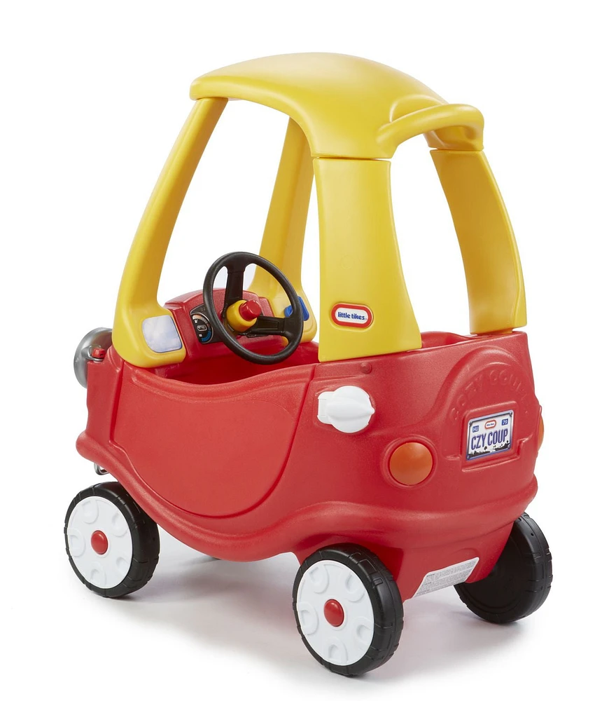 Little Tikes Cozy Coupe Ride-On Toy, Removable floor board.