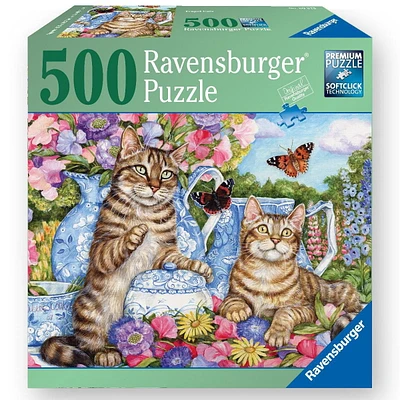 Ravensburger - Chats théière casse-têtes 500pc