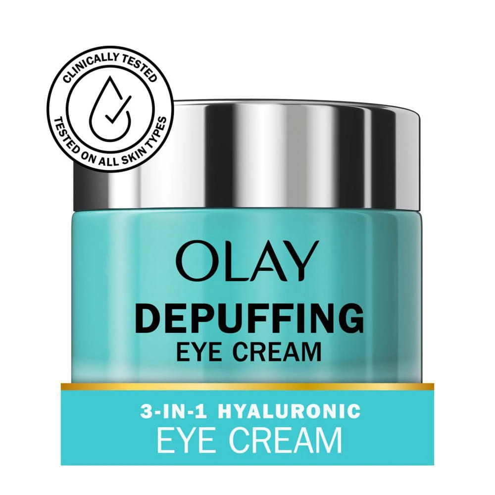 Olay Hyaluronic + Peptide 24 Gel Eye Cream, Fragrance-Free, 15ML