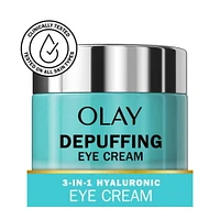 Olay Hyaluronic + Peptide 24 Gel Eye Cream, Fragrance-Free, 15ML