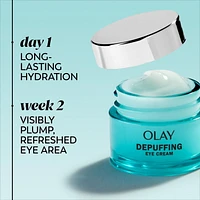 Olay Hyaluronic + Peptide 24 Gel Eye Cream, Fragrance-Free, 15ML