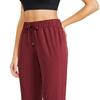 Athletic Works Women's Ribbed Cuff Woven Pant, Sizes XS-XXL