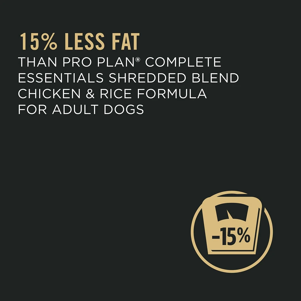 Purina Pro Plan Contrôle du Poids Formule Poulet et Riz, Nourriture Sèche pour Chiens