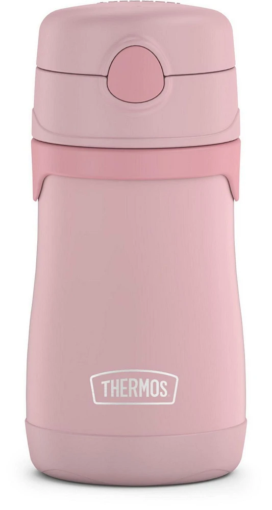 Thermos Baby Vacuum Insulated Stainless Steel 10 Oz Straw Bottle, 10 Oz Bottle
