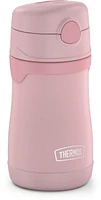 Thermos Baby Vacuum Insulated  Stainless Steel 10 Oz Straw Bottle, 10 Oz Bottle