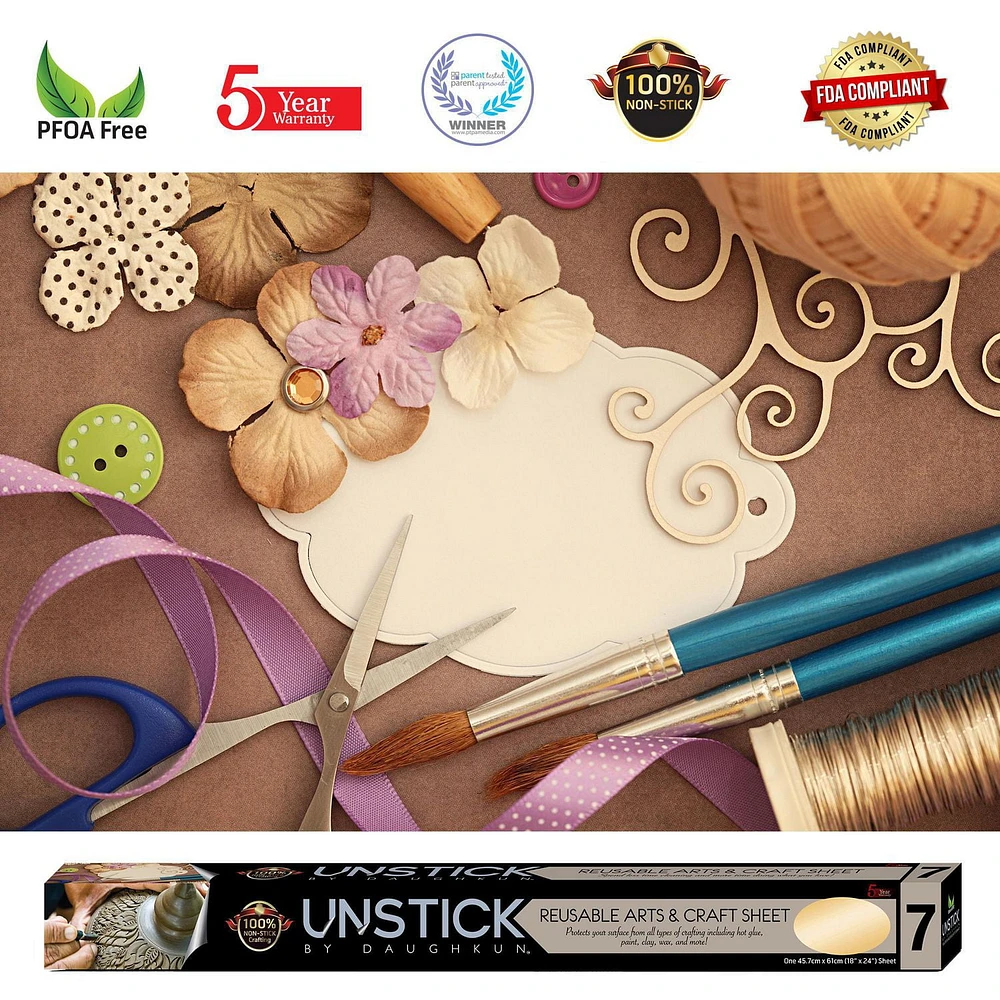 UNSTICK Reusable Arts & Craft Sheet