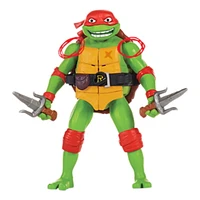 Teenage Mutant Ninja Turtles: Mutant Mayhem 5.5” Raphael Deluxe Ninja Shouts Figure by Playmates Toys