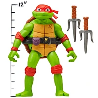 Teenage Mutant Ninja Turtles: Mutant Mayhem 5.5” Raphael Deluxe Ninja Shouts Figure by Playmates Toys