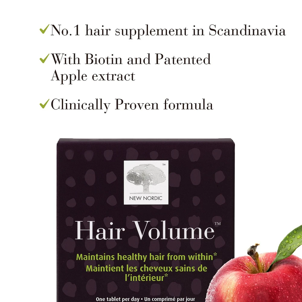 New Nordic Hair Volume - 30 comprimés Réduit la perte de cheveux