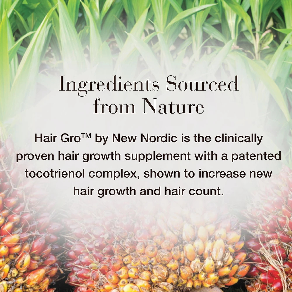 New Nordic Hair Gro - 60 comprimés Pour la croissance capillaire