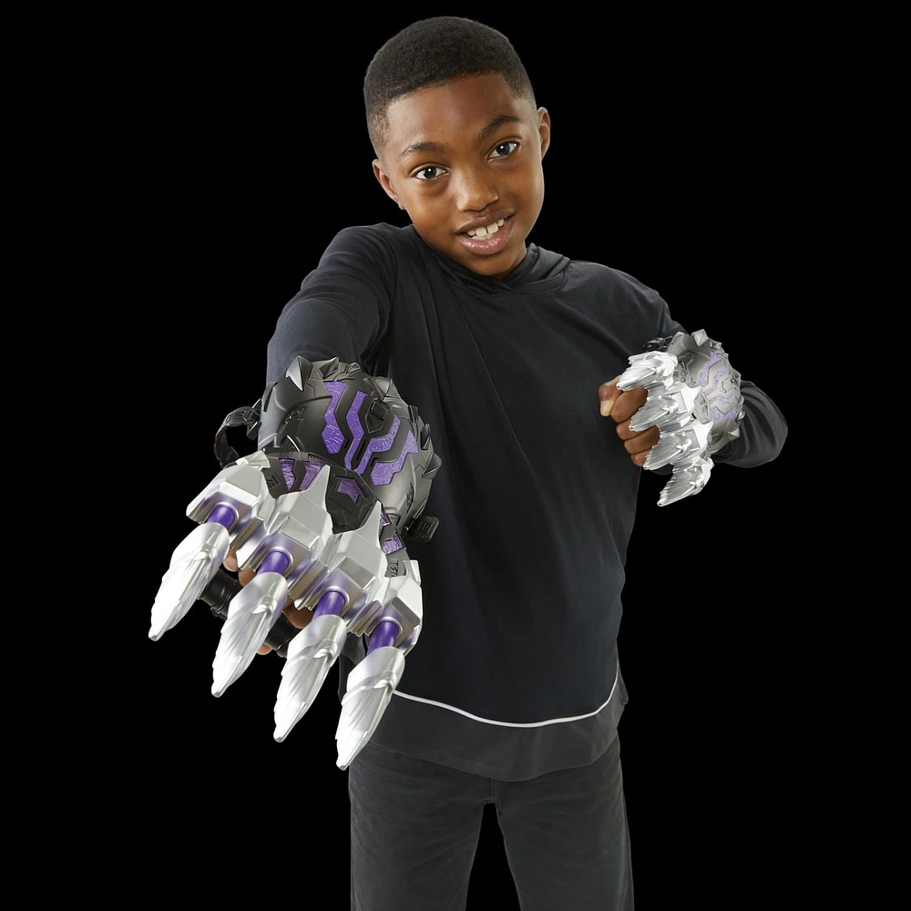 Marvel Studios' Black Panther Legacy Collection Wakanda Battle FX Claws, Light-Up Role Play Toy For Kids 5 and Up