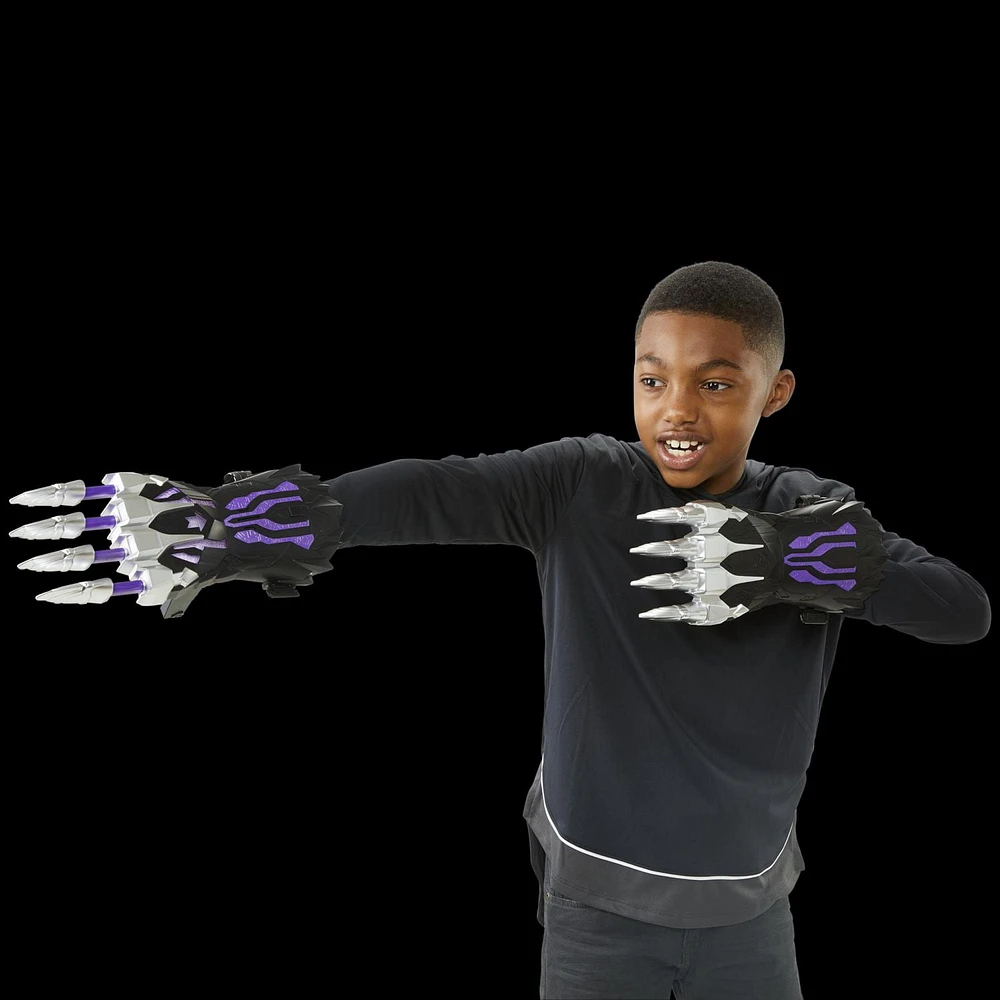 Marvel Studios' Black Panther Legacy Collection Wakanda Battle FX Claws, Light-Up Role Play Toy For Kids 5 and Up