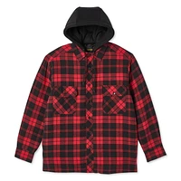 Workload Men's Hooded Flannel Jacket