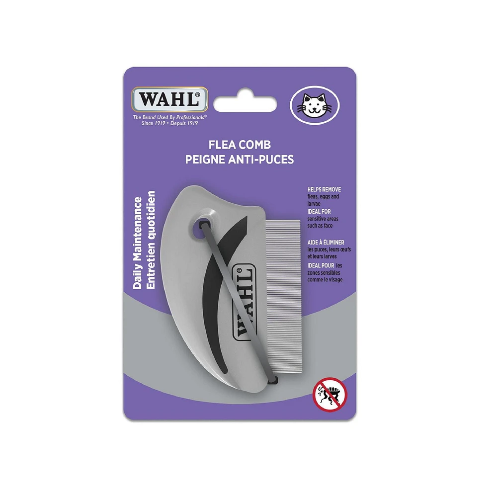 Wahl Cat Flea Comb - Model 58533, Helps to detect and remove fleas easily