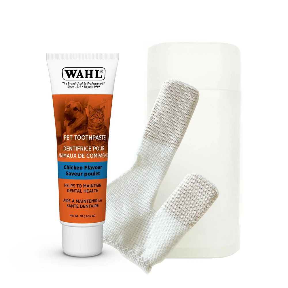 Wahl Deluxe Cat Dental Kit - Model 59855, Brushing your cat’s teeth has never been easier