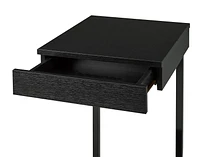 Laptop Stand with Castors, Black