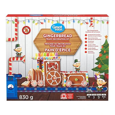 Great Value Gingerbread Train Decorating Kit