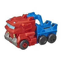 Transformers Bumblebee Cyberverse Adventures Dinobots Unite Warrior Class Optimus Prime Action Attackers Figure, Ages 6 and Up, 5.4-inch