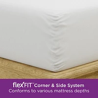 AllerEase Ultimate Protection and Comfort Temperature Balancing Waterproof Zippered Mattress Protector, Allergy and Bedbug Protector