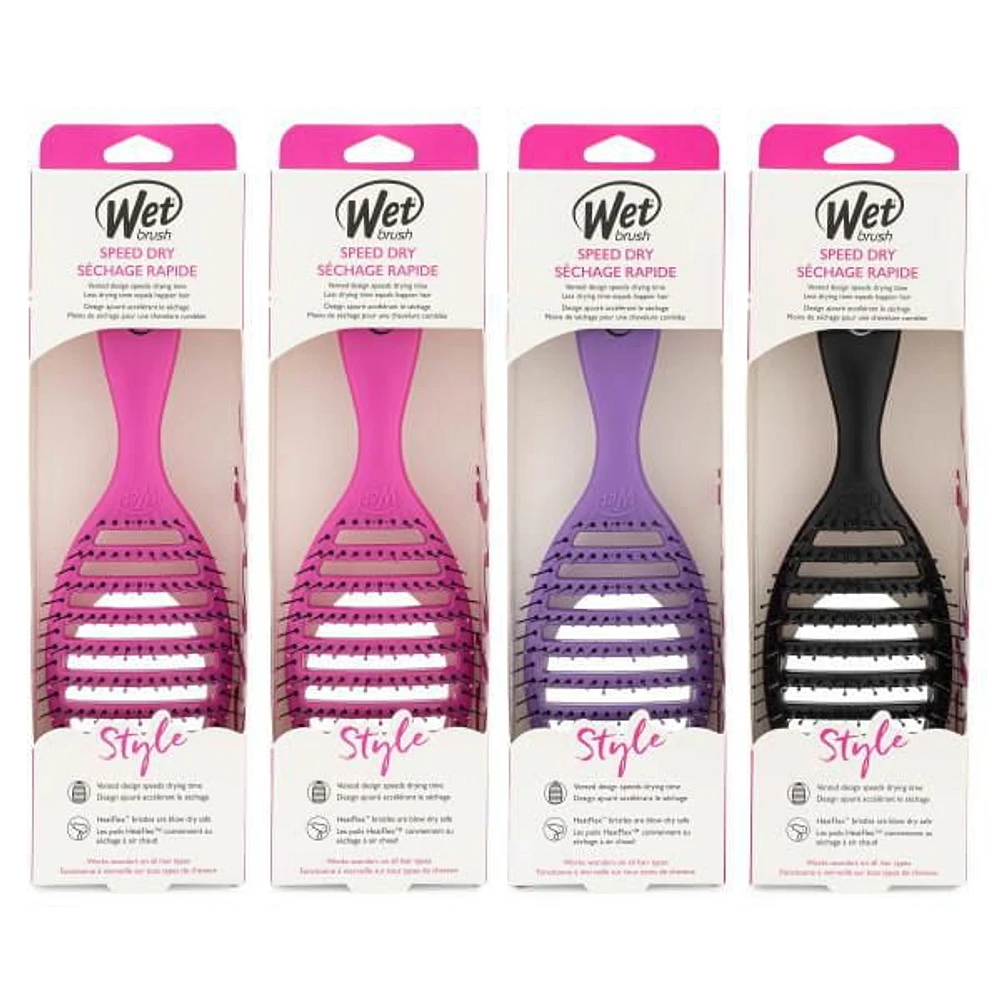 Brosse Wet Brush Speed Dry Detangle Heat Flex - 1 unité Wet Brush Detangle