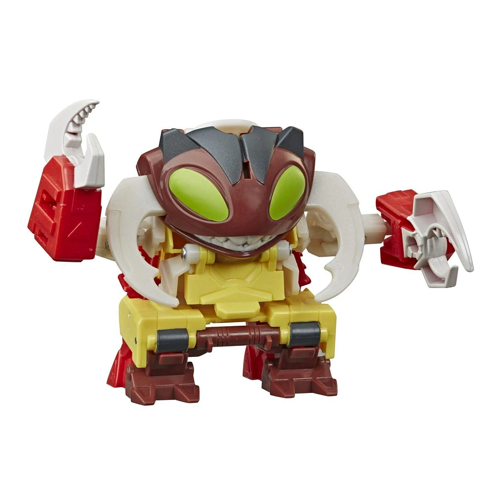 Transformers Bumblebee Cyberverse Adventures Dinobots Unite Toys Action Attackers 1-Step Changer Repugnus Figure, Ages 6 and Up, 4.25-inch