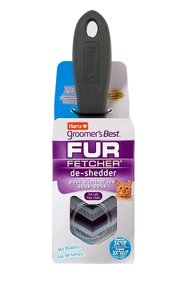 Hartz Groomers Best Fur Fetcher De-Shedder pour chats Outil de démuage Hartz pour chats