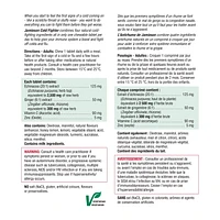 Jamieson Antirhume, 10 comprimés à croquer