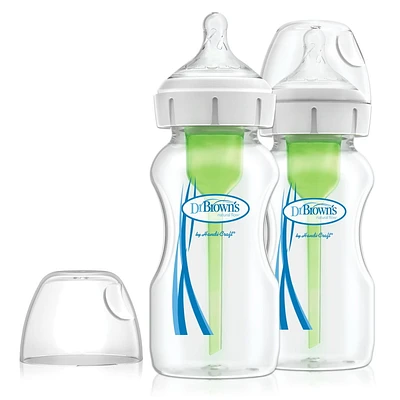 Biberon en Col large de Dr. Brown’s® Options+™ 270 ml, paquet de 2 270 ml, paquet de 2