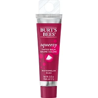 Burt’s Bees® 100% Natural Origin Squeezy Tinted Lip Balm, Watermelon Rush -, 1 Tube