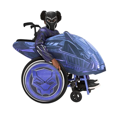 MARVEL Black Panther Youth Wheelchair Accessory - Wheelchair Accessory with Printed Design and Two Wheel Covers