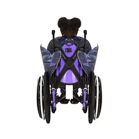 MARVEL Black Panther Youth Wheelchair Accessory - Wheelchair Accessory with Printed Design and Two Wheel Covers