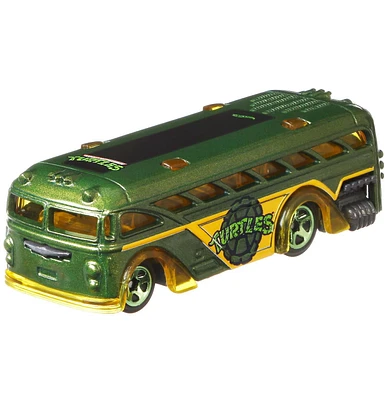 Hot Wheels TMNT Surfin School Bus