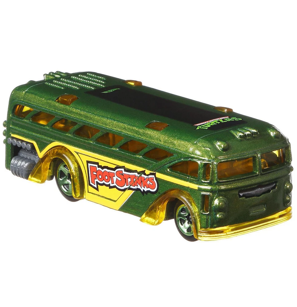 Hot Wheels TMNT Surfin School Bus