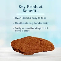 Blue Buffalo Nudges Jerky Cuts Natural Dog Treats, Chicken and Duck, 453g, BLUE Nudges Jerky Dog Duck