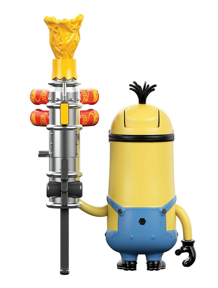 Minions: The Rise of Gru Action Cheese Blaster Kevin