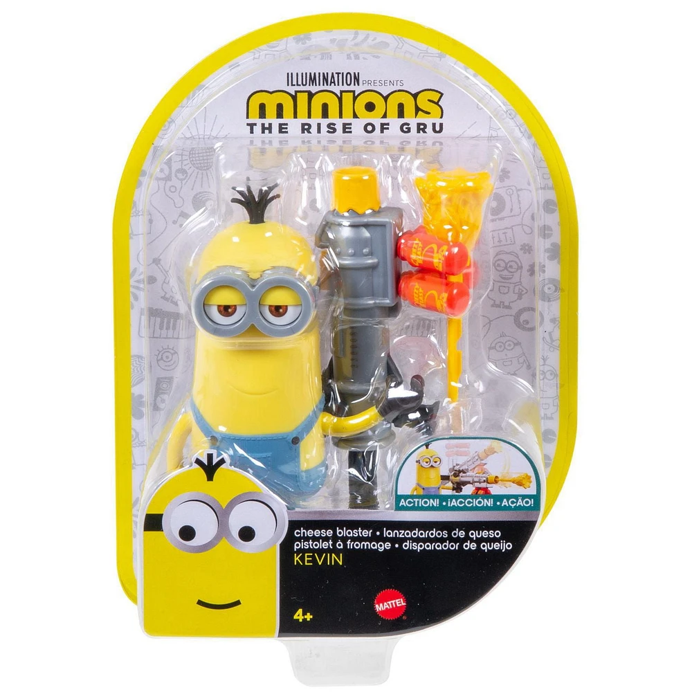 Minions: The Rise of Gru Action Cheese Blaster Kevin