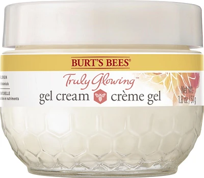 Burt’s Bees® Truly Glowing™ Replenishing Gel Cream with Hydrate and Glow Complex, Developed with Dermatologists, 99% Natural Origin