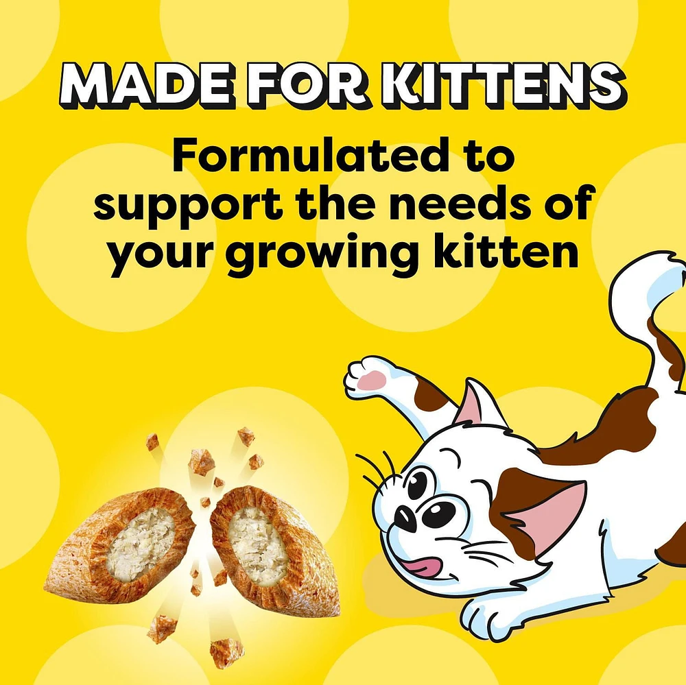 Temptations Salmon & Dairy Kitten Cat Treats, 180g