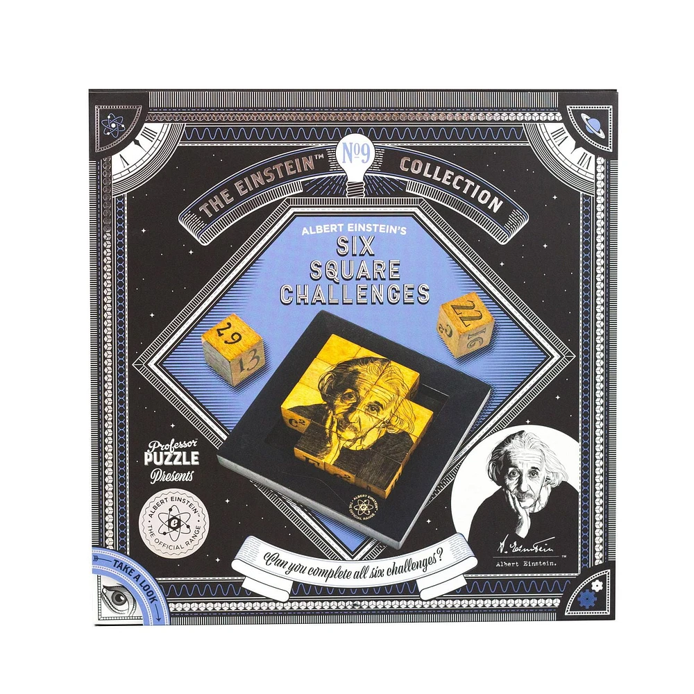 Einstein - Six Square Challenges - Tricky Puzzle Set