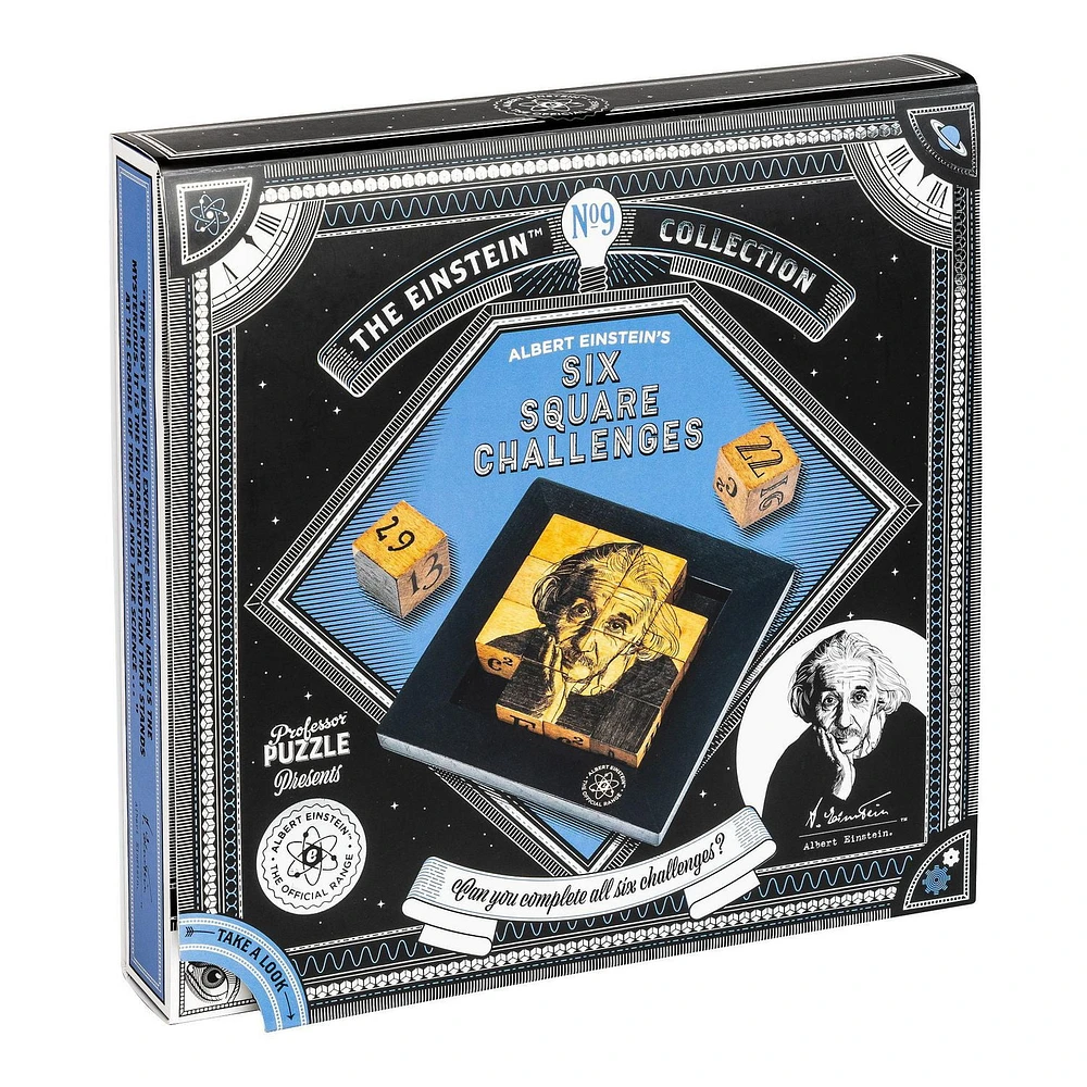 Einstein - Six Square Challenges - Tricky Puzzle Set