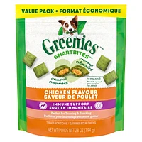 Gâteries pour chiens adultes GREENIES SMARTBITES saveur de poulet 794 g