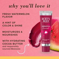 Burt’s Bees® 100% Natural Origin Squeezy Tinted Lip Balm, Watermelon Rush -, 1 Tube