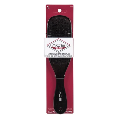 Ace Wood Natural Boar Bristles Styler Everyday Brush - 1Ct, ACE Brush